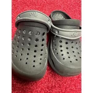 Joybees toddler clogs slip on sandals water shoe unisex size  8/9 black